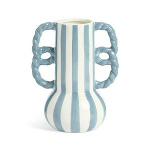 Habitat Stripe Vase With Wavy Handles - gallery image 4