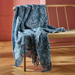 Habitat Folk Floral Throw - 125x150