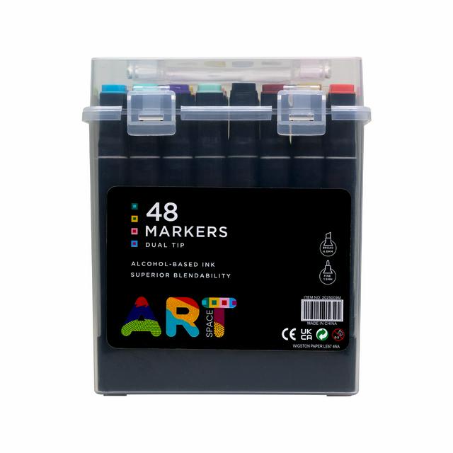 ArtSpace Pack of 48 Dual Markers - gallery image 1