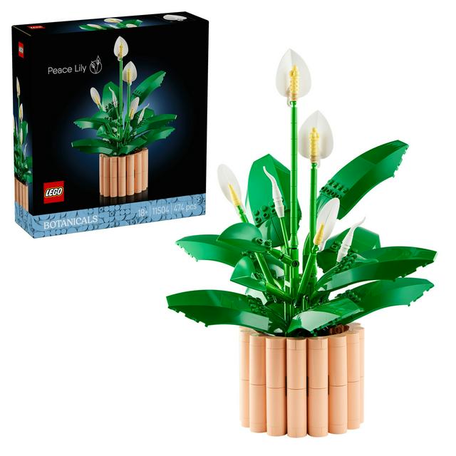LEGO Botanicals Peace Lily Flower Decor Set 11504