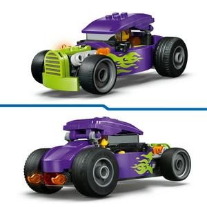 LEGO City Hot Rod Race Car Toy & Minifigure 60485 - gallery image 3