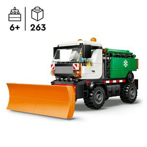 LEGO City Snowplough Truck Toy Building Set 60490 - gallery image 2