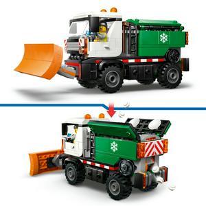 LEGO City Snowplough Truck Toy Building Set 60490 - gallery image 3