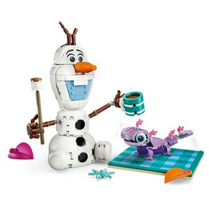 LEGO Disney Frozen Olaf & Bruni’s Picnic Fun Building Toy 43287 - gallery image 3