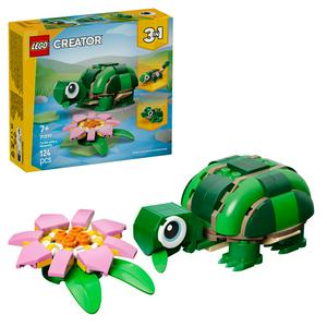 LEGO Creator 3 in 1 Turtle With a Water Lily Flower 31377