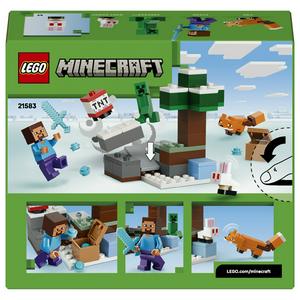 Lego Minecraft Steve’s Taiga Adventure Toy 21583 - gallery image 5