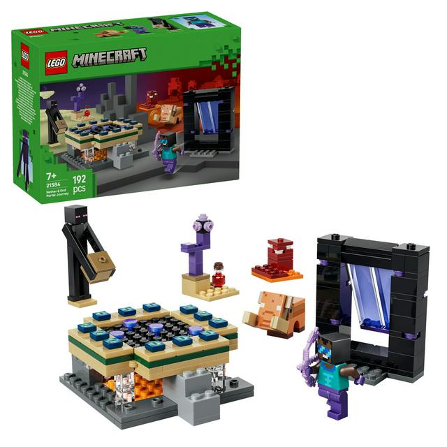 LEGO Minecraft Nether & End Portal Journey Toy 21584 - gallery image 1