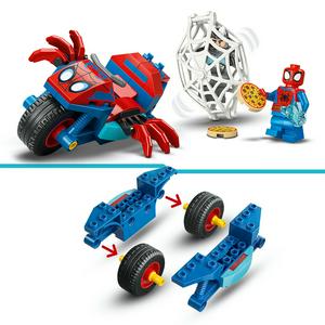LEGO Marvel Spidey on his Motorcycle vs. Rhino Building Toy 11206 - gallery image 3