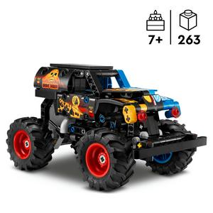 LEGO Technic Monster Jam Grave Digger Fire & Ice Truck Toy 42219 - gallery image 2