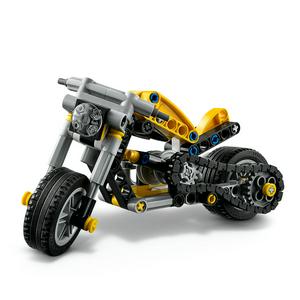 LEGO Technic Yellow Motorbike Toy Model Kit 42225 - gallery image 3