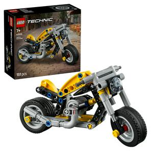 LEGO Technic Yellow Motorbike Toy Model Kit 42225