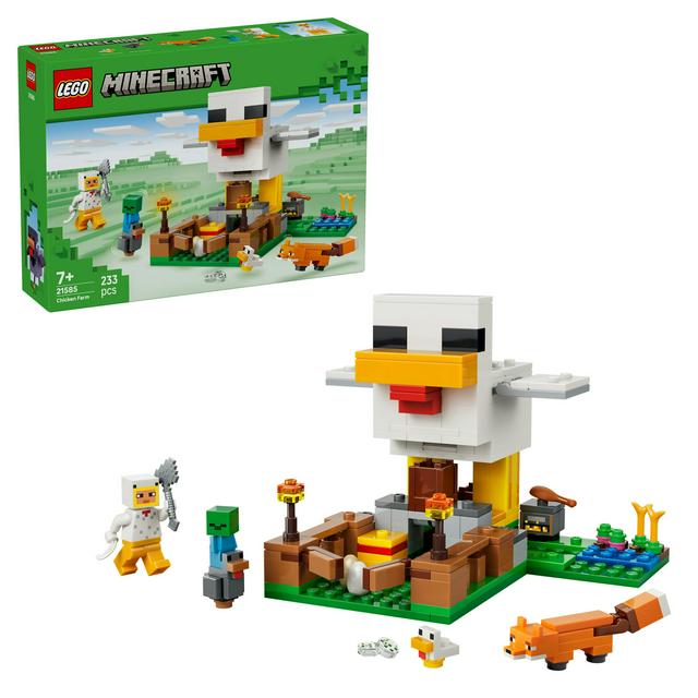 LEGO Minecraft Chicken Farm Gaming Toy 21585 - gallery image 1