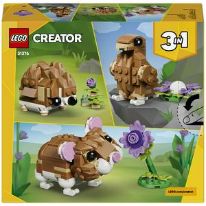 LEGO Creator 3 in 1 Cute Hamster With a Flower 31376 - gallery image 5