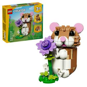 LEGO® Creator Cute Hamster With A Flower Play Set