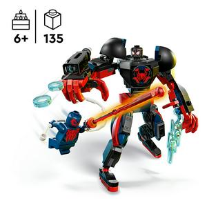 LEGO Marvel Miles Morales Mech vs. Spider-Man Building Toy 2099 - gallery image 2