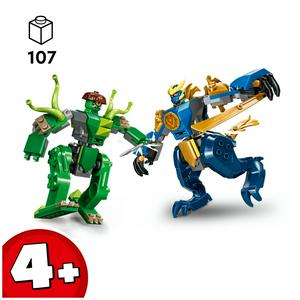 LEGO Ninjago Jay’s Dragon Mech Fight Ninja Toy 71853 - gallery image 2