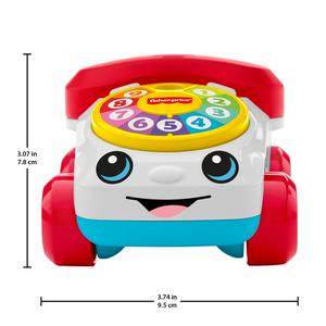 Fisher-Price Chatter Telephone Vehicle Push Toy - gallery image 4