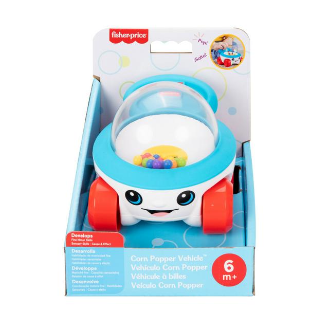 Fisher-Price Corn Popper Vehicle Push Toy - gallery image 1