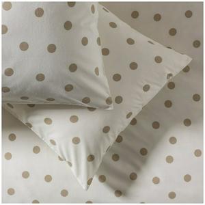 Habitat Monochrome Natural Spot Bedset - King - gallery image 2