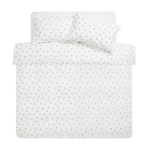 Habitat Monochrome Natural Spot Bedset - King - gallery image 3
