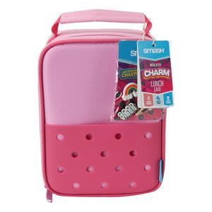Smash Pink & Turquoise Charm Lunch Bag