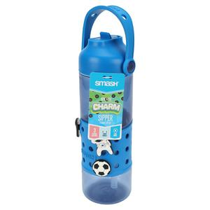 Smash Charm Water Bottle - Blue