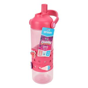 Smash Charm Water Bottle - Pink - gallery image 4