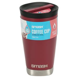 Smash Stainless Steel Coffee Cup - Mulberry