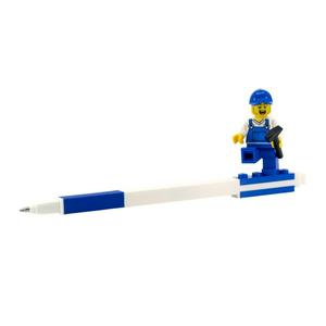 Lego 2.0 Gel Pen With Minifigure - Blue - gallery image 2
