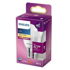 Philips LED E14 P45 Warm White Light Bulb - 40w - gallery image 2
