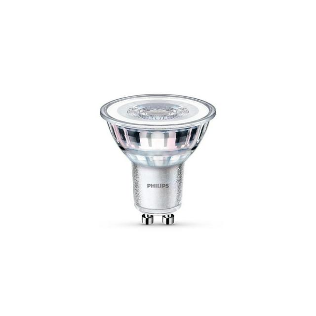 Philips Pack of 3 LED GU10 Warm White Beam Light Bulbs - 50w - gallery image 1