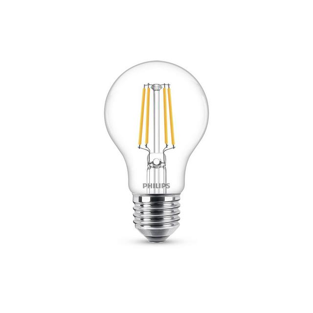 Philips Pack of 3 LED E27 Warm White Light Bulbs - 40w - gallery image 1