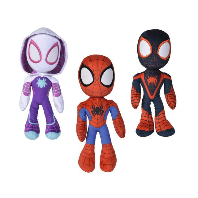 Spider-Man Plush With Glow in The Dark Eyes Assortment - 27cm - gallery image 1