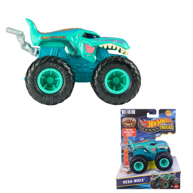 Hot Wheels Monster Trucks Attack Pack Vehicle Assortment - gallery image 1