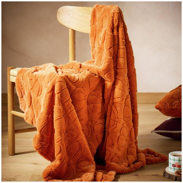 Sainsbury's Home Autumn Throw - gallery image 1