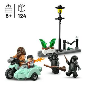 Lego Harry Potter Hagrid & Harry’s Privet Drive Escape Building Toy 76459 - gallery image 2