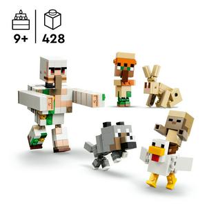 Lego Minecraft Chicken Jockey Desert Attack Figures 21592 - gallery image 2