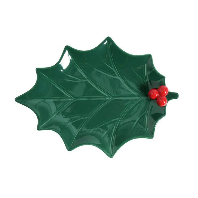 Sainsbury's Home Holly Serving Platter - gallery image 1