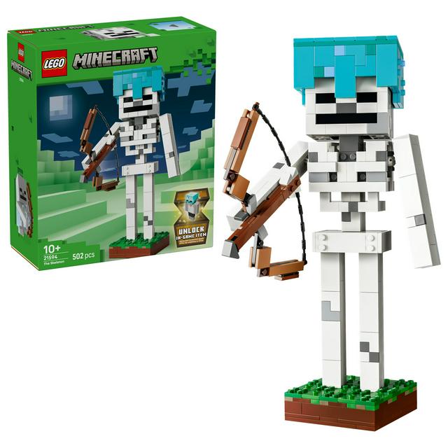 Lego Minecraft The Skeleton Figure Toy 21594 - gallery image 1