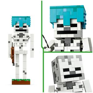 Lego Minecraft The Skeleton Figure Toy 21594 - gallery image 4