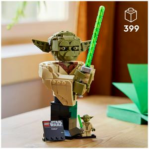 Lego Star Wars Yoda Bust Model Kit Building Kit For Adults 75438 - gallery image 2