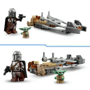 Lego Star Wars The Mandalorian & Grogu’s Speeder Bike Toy 75436 - gallery image 3