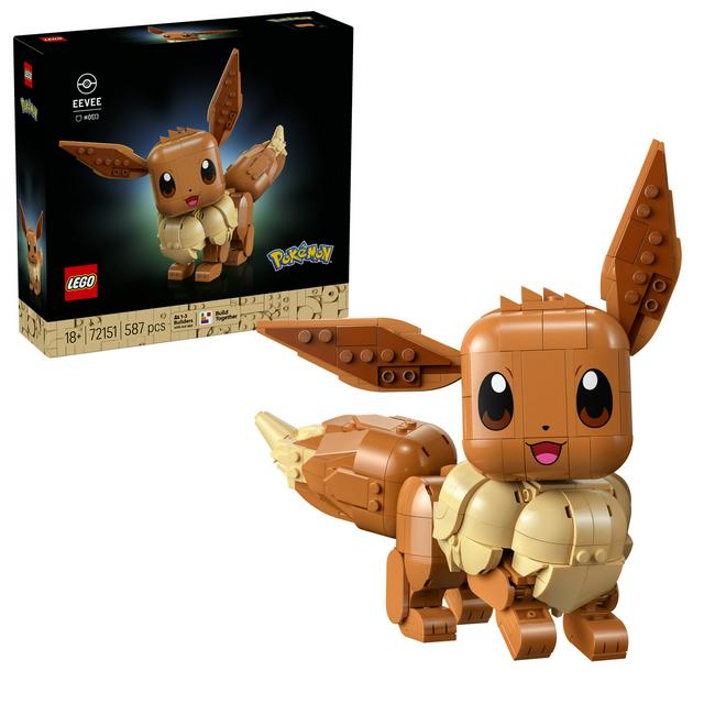 Lego Pokemon Eevee Figure Model Kit For Adults 72151 - gallery image 1