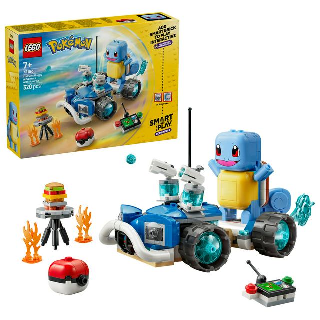 Lego Pokemon Smart Play Berry Bash With Bulbasaur & Bidoof Compatible Set 72155 - gallery image 1