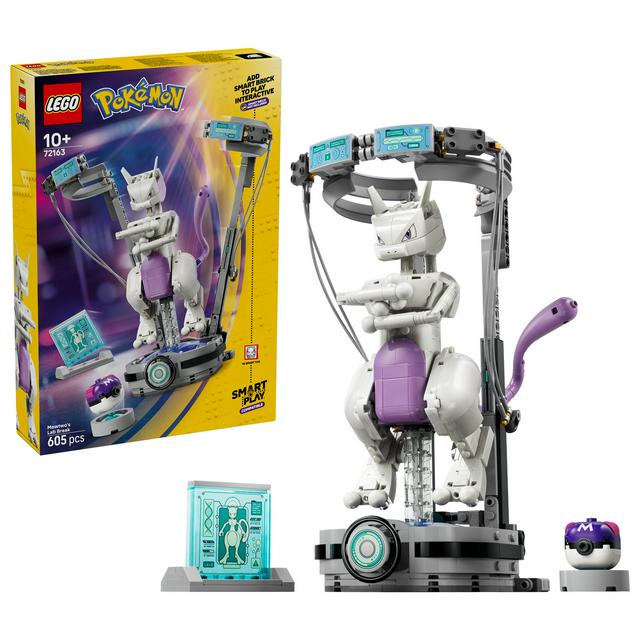 Lego Pokemon Smart Play Mewtwo’s Lab Break Toy 72163 - gallery image 1