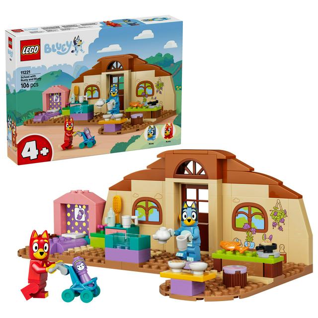 Lego Bluey School With Rusty & Bluey Toy 11221 - gallery image 1