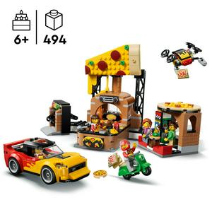 Lego City Pizza Delivery Experience With Vehicles Playset 60496 - gallery image 2