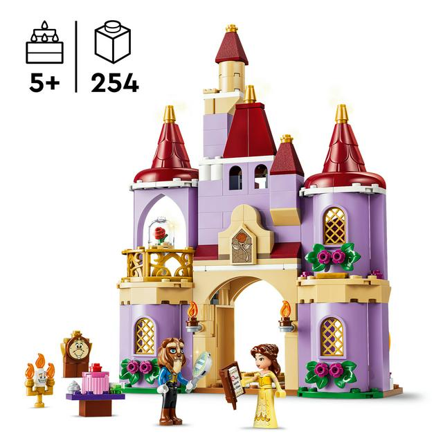 Lego Disney Princess Belle & the Beast’s Enchanted Castle Building Toy 43289 - gallery image 1