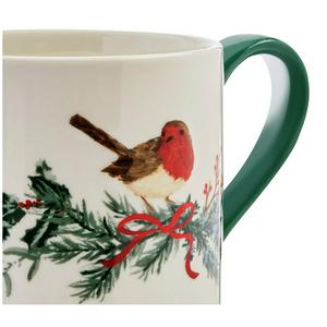 Sainsbury's Home Robin Fine China Tankard Mug - gallery image 2