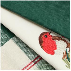 Sainsbury's Home Pack of 3 Robin Tea Towels - gallery image 2